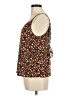 Shein Brown Sleeveless Top Size 6 - photo 5