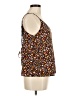 Shein Brown Sleeveless Top Size 6 - photo 4