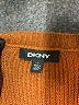 DKNY Solid Brown Pullover Sweater Size L - photo 7
