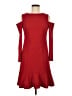Nicole Miller Studio Red Cocktail Dress Size 6 - photo 1