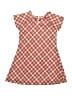 Isabel Garreton 100% Polyester Plaid Red Dress Size 6X - photo 2