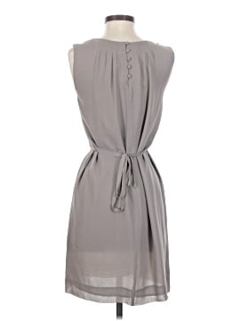banana republic grey silk dress Banana Republic Silk Dress Grey EUC