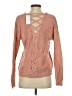 Ultra Flirt 100% Acrylic Pink Pullover Sweater Size XS - photo 2