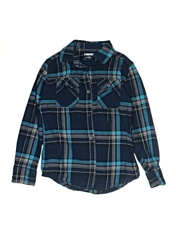Hawk Long Sleeve Button-Down Shirt (view 1)
