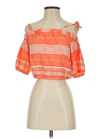 Lemlem Short Sleeve Blouse (view 1)