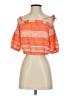 Lemlem Orange Short Sleeve Blouse Size S - photo 1
