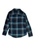 Hawk Plaid Blue Long Sleeve Button-Down Shirt Size M (kids) - photo 2