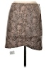 Wild Honey Animal Print Brown Formal Skirt Size S - photo 2