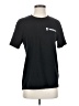 Unbranded Solid Black Short Sleeve T-Shirt Size XS - photo 1