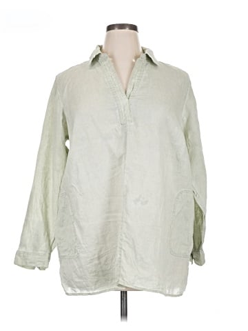 J.Jill 3/4 Sleeve Button-Down Shirt (view 1)