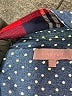 Harper 100% Rayon Plaid Red Long Sleeve Button-Down Shirt Size M - photo 7