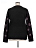 Apt. 9 Paisley Black Pullover Sweater Size XL - photo 2