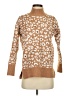 Ann Taylor LOFT Animal Print Tan Pullover Sweater Size S - photo 1