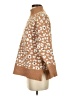 Ann Taylor LOFT Animal Print Tan Pullover Sweater Size S - photo 5
