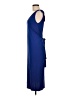 Unbranded Solid Blue Cocktail Dress Size M (estimated) - photo 5
