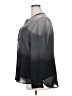 Covington 100% Polyester Color Block Black Long Sleeve Blouse Size 2X - photo 5
