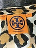 Tory Burch Animal Print Brown Long Sleeve Blouse Size 6 - photo 6