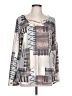 Unbranded Gray Teal Long Sleeve Blouse Size L - photo 1