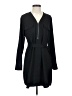 Express 100% Polyester Black Casual Dress Size S - photo 1