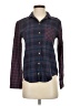 BDG Plaid Burgundy Long Sleeve Button-Down Shirt Size S - photo 1
