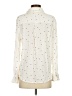 Rails 100% Rayon Polka Dots Ivory Long Sleeve Blouse Size S - photo 2