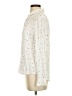 Rails 100% Rayon Polka Dots Ivory Long Sleeve Blouse Size S - photo 5