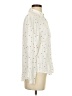 Rails 100% Rayon Polka Dots Ivory Long Sleeve Blouse Size S - photo 4