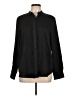 Ann Taylor 100% Polyester Black Long Sleeve Blouse Size L - photo 1