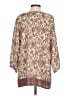 Glam 100% Rayon Ivory 3/4 Sleeve Blouse Size S - photo 2
