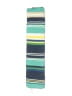 Unbranded Stripes Teal Blue Scarf One size - photo 2