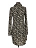 S-Twelve Chevron-herringbone Black Casual Dress Size M - photo 2