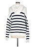 OGD Stripes White Blue Pullover Sweater Size L - photo 2