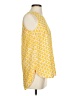 MICHAEL Michael Kors 100% Polyester Yellow Sleeveless Blouse Size S - photo 4