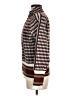 Unbranded 100% Polyester Houndstooth Brown Jacket Size M - photo 5