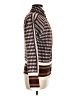 Unbranded 100% Polyester Houndstooth Brown Jacket Size M - photo 4