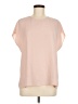 Halogen 100% Polyester Pink Short Sleeve Blouse Size M - photo 1