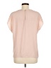 Halogen 100% Polyester Pink Short Sleeve Blouse Size M - photo 2
