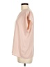 Halogen 100% Polyester Pink Short Sleeve Blouse Size M - photo 5
