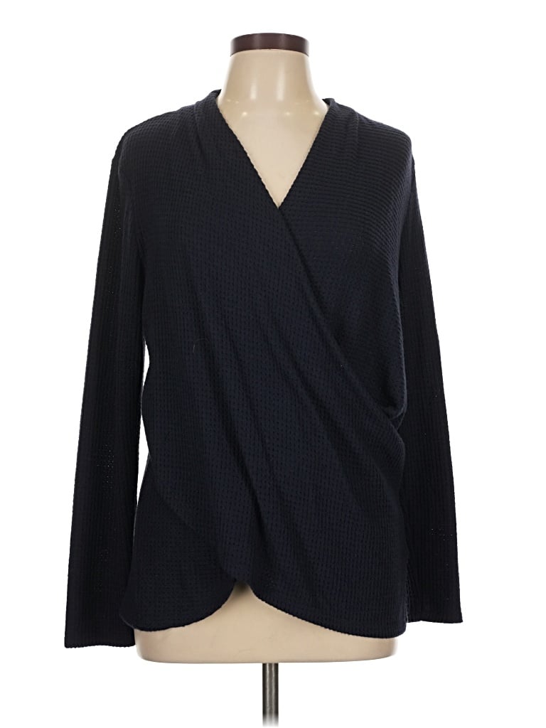 Pre-owned 1.state Cardigan Sweater In Black