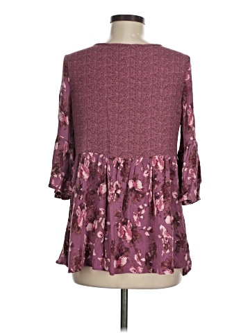 LA THREADS 3/4 Sleeve Blouse (view 2)