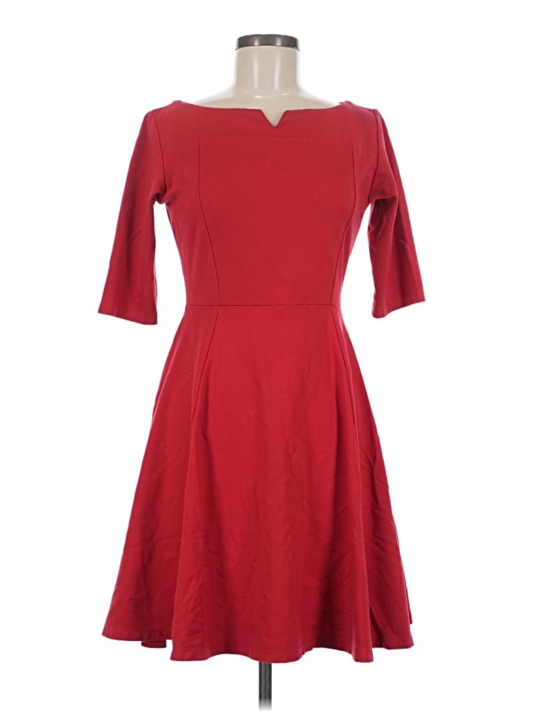 Pre-owned Mary Crafts Cocktail Dress In Red