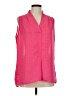 Laundry by Shelli Segal 100% Polyester Pink Sleeveless Blouse Size M - photo 1