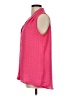 Laundry by Shelli Segal 100% Polyester Pink Sleeveless Blouse Size M - photo 5