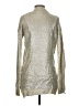 Tulle Metallic Silver Cardigan Size S - photo 2