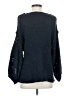 L Love Blue Pullover Sweater Size S - photo 2
