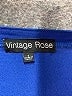 Vintage Rose Blue Short Sleeve Blouse Size S - photo 7
