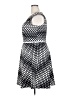 Alyx Polka Dots Black Cocktail Dress Size 18 - photo 5