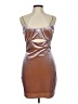 Altar'd State Metallic Brown Cocktail Dress Size L - photo 1