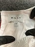 Milly 100% Polyester Red Short Sleeve Top Size P (petite) - photo 7