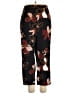 14th & Union 100% Polyester Floral Black Casual Pants Size 2X - photo 1